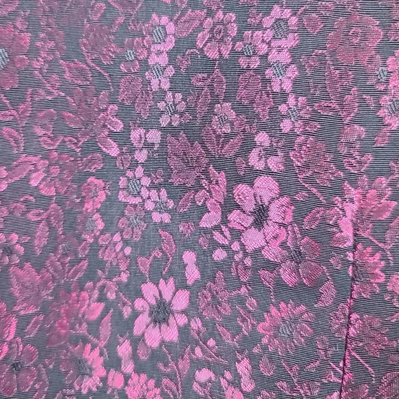 Mise en Scene by Ruffian 0 Floral Brocade Jacquard Cropped Jacket Blazer - Picture 3 of 5